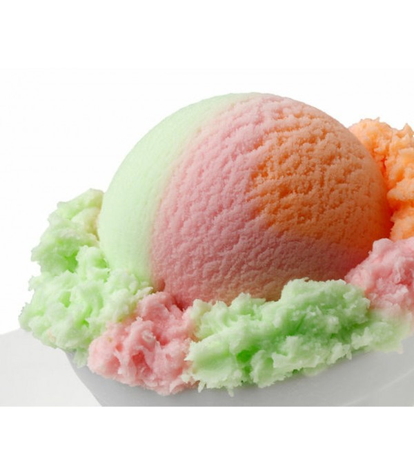 Rainbow Sherbert Ice-Cream