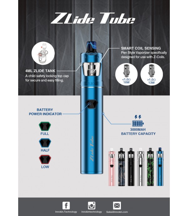 Innokin Zlide 4ML Tube Kit - 3000mah