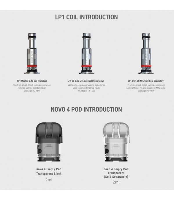 SMOK LP1 NOVO 4 Coil